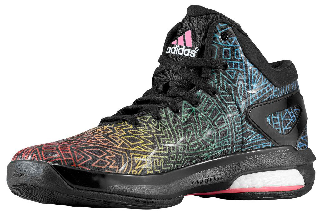 adidas multicolor basketball shoes