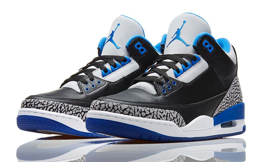 An Official Look at the Sport Blue Air Jordan 3 Complex