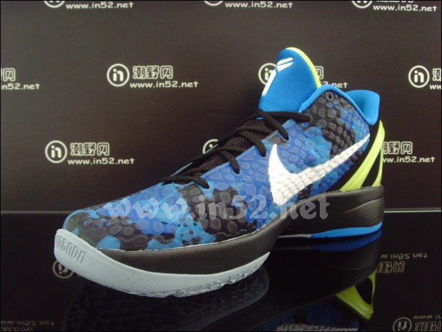 Nike Zoom Kobe VI Photo Blue White Black Volt 429659-401