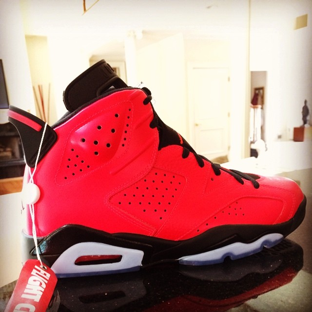 Big Boi wearing Air Jordan VI 6 Infrared 23