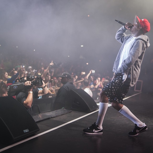 yg wearing nike cortez