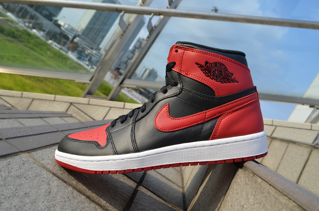 Jordan retro 1 shop red and black