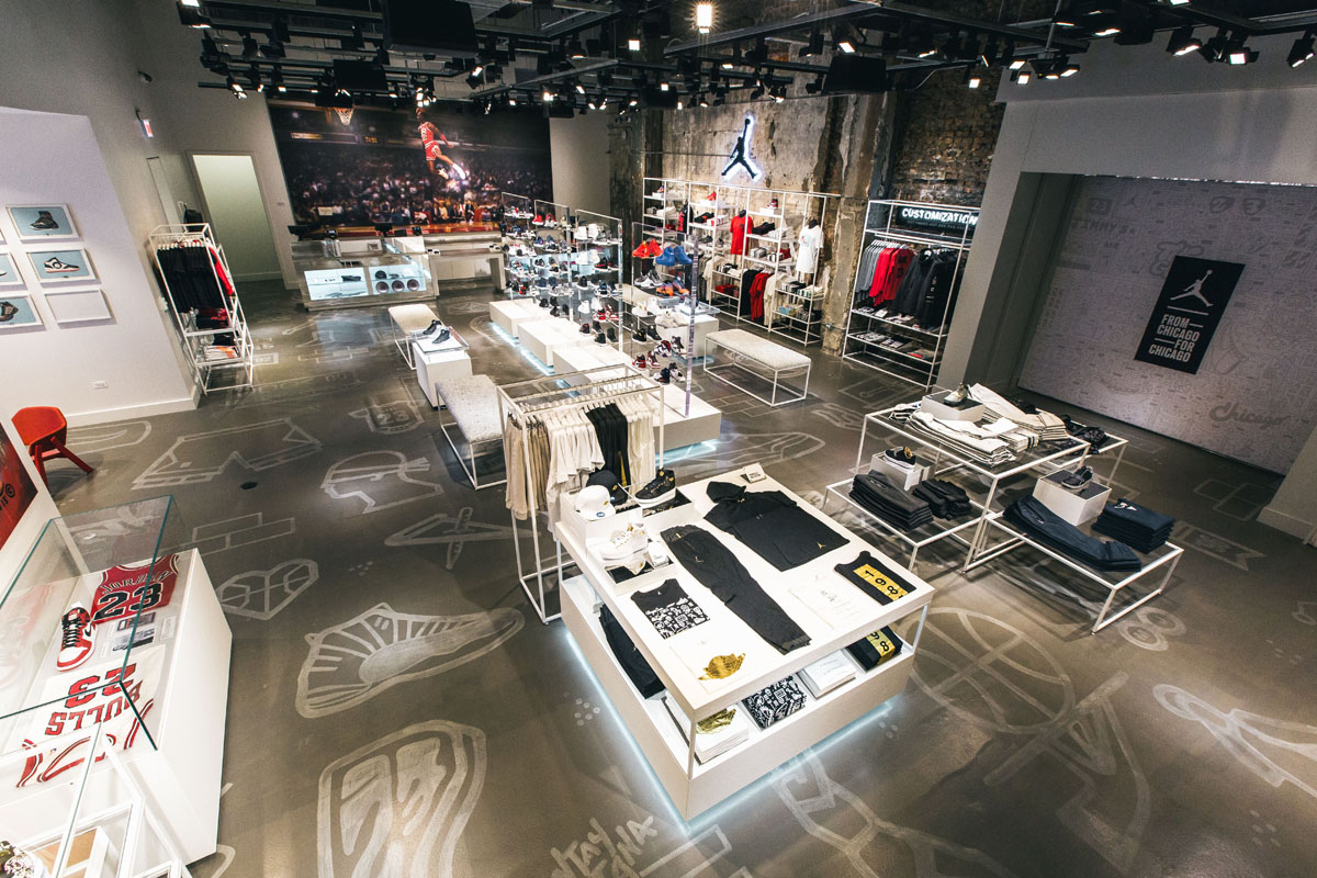 air jordan chicago store