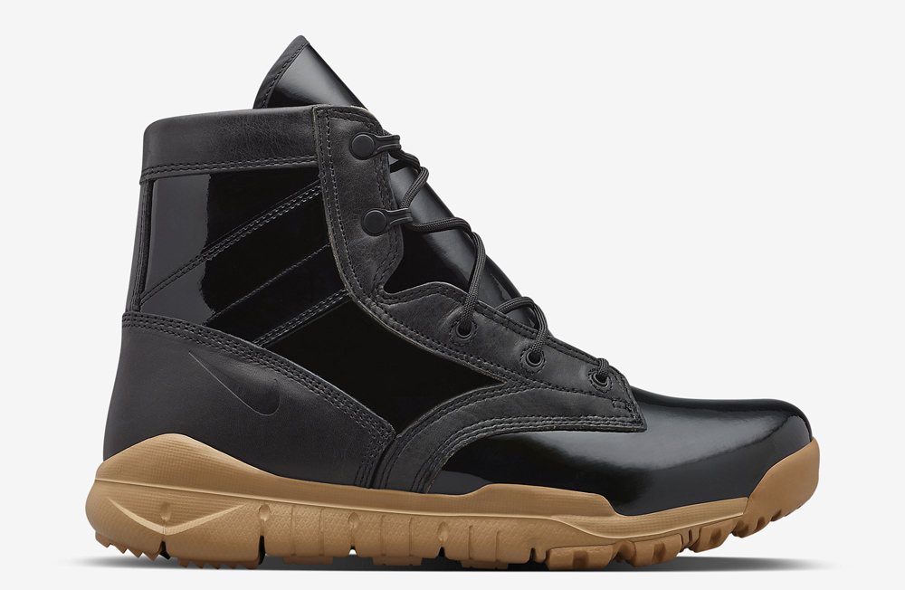 Nike SFB SP Special Field Boots Concord Black Patent Clear 729488-001 Size 9