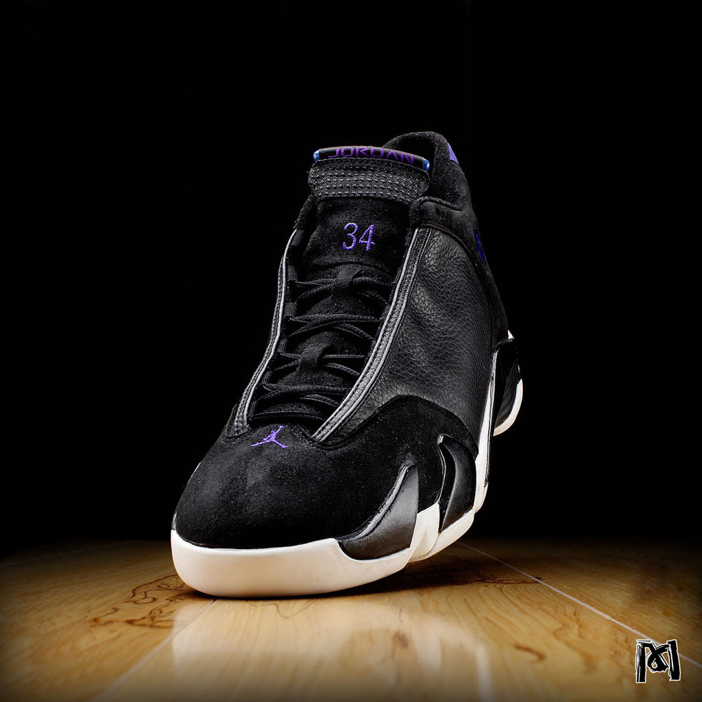 Ray Allen Air Jordan XIV 14 Milwaukee Bucks PE (2)