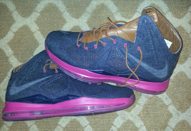 lebron james denim shoes