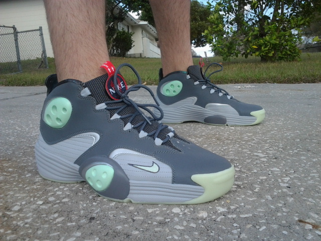 Nike flight one shop galaxy on feet