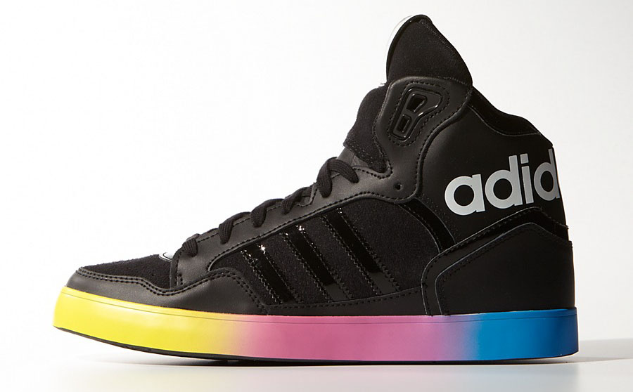 adidas color block shoes