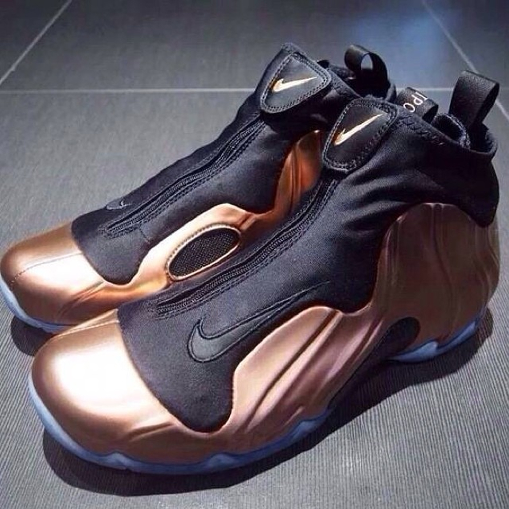 nike flightposite gold