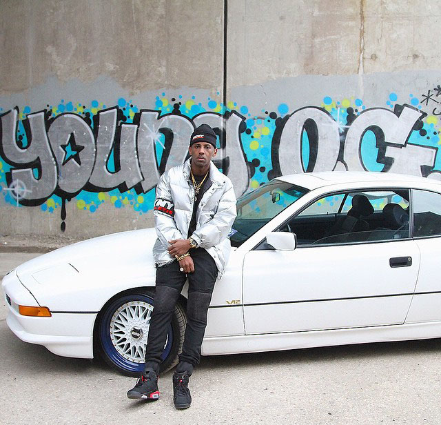 Fabolous wearing Air Jordan VI 6 Infrared