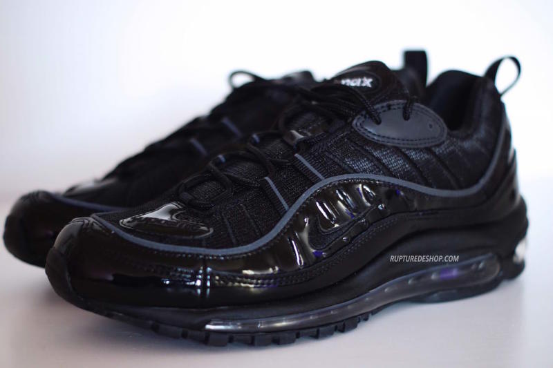 supreme air max black