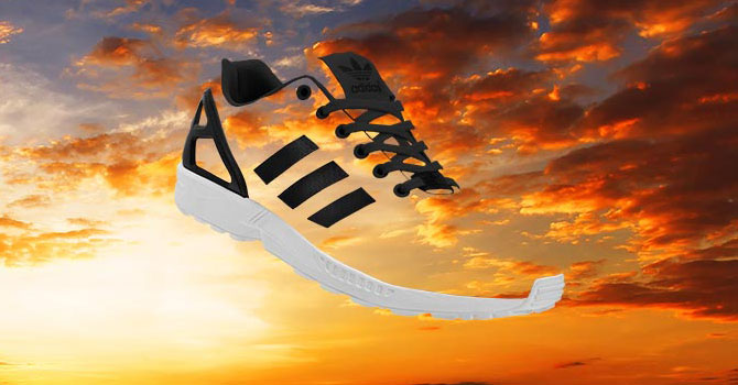 Adidas flux sunset sale