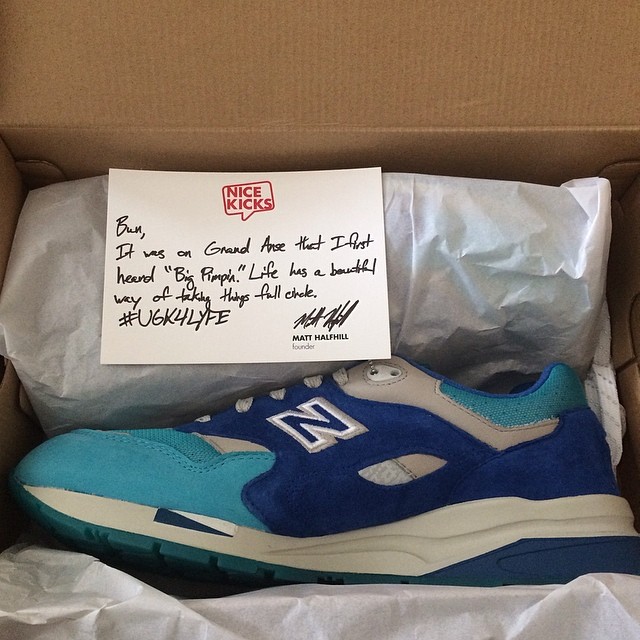 Bun B Picks Up Nice Kicks x New Balance 1600 Grand Anse