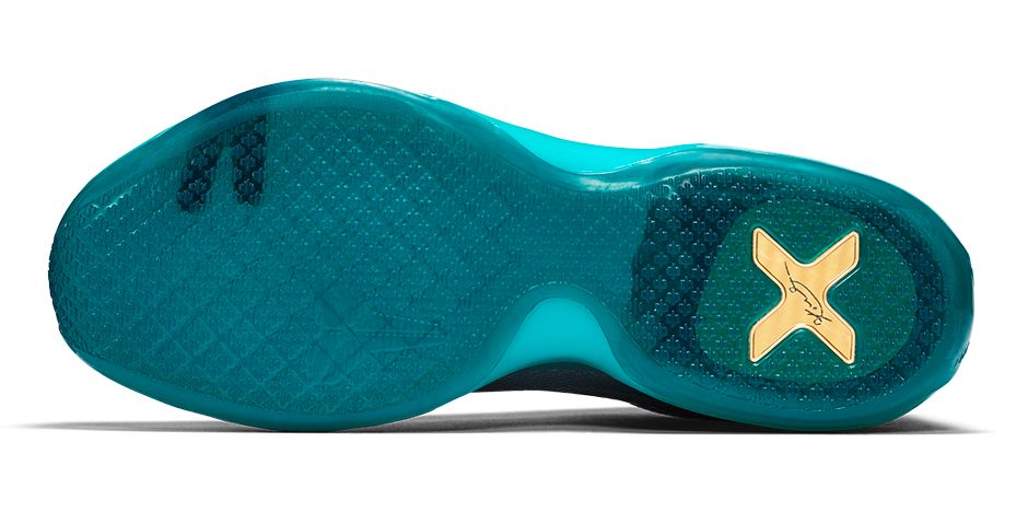 kobe 10 emerald blue