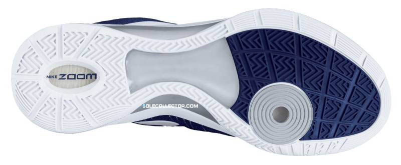Nike WMNS Zoom Hyperdunk 2011 TB Midnight Navy White Metallic Silver 454150-401