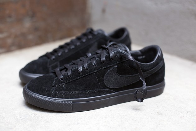 BLACK Comme des Garçons x Nike Blazer Low PRM | Complex