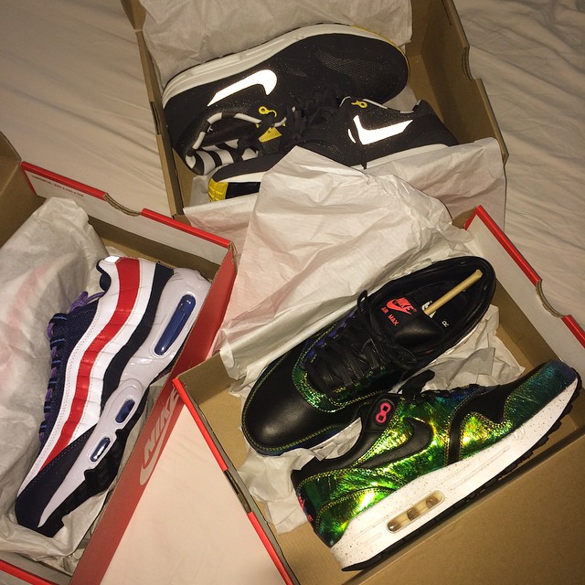 Diggy Simmons Picks Up Nike Air Maxes