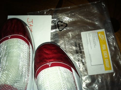 Air Jordan XIX - Red "Marble Toe" Sample