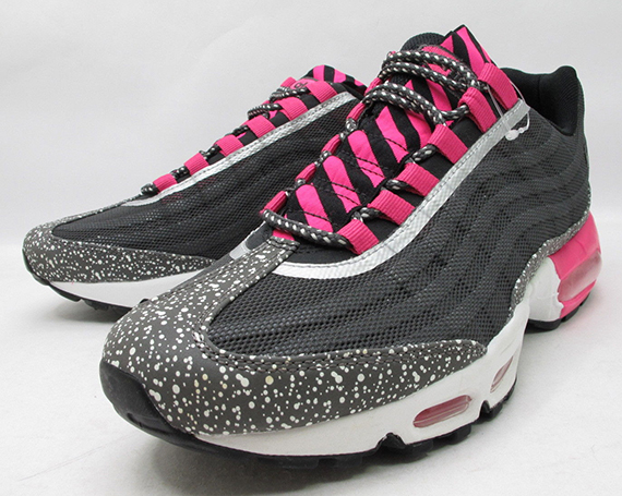 Air max silver on sale rosa