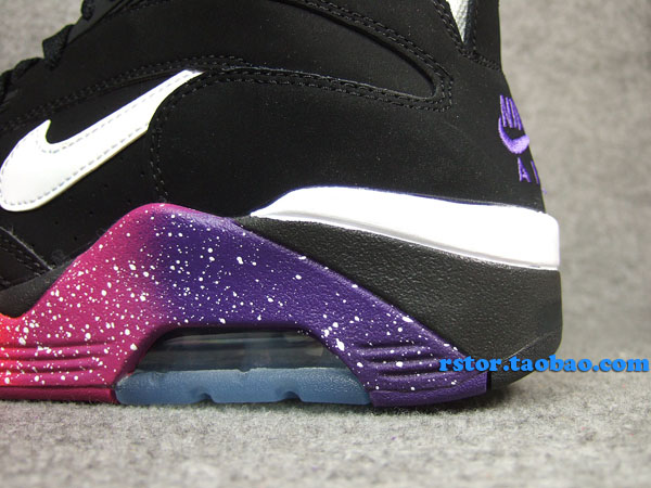 Nike Air Force 180 High Black Court Purple Rave Pink White 537330-017 (9)