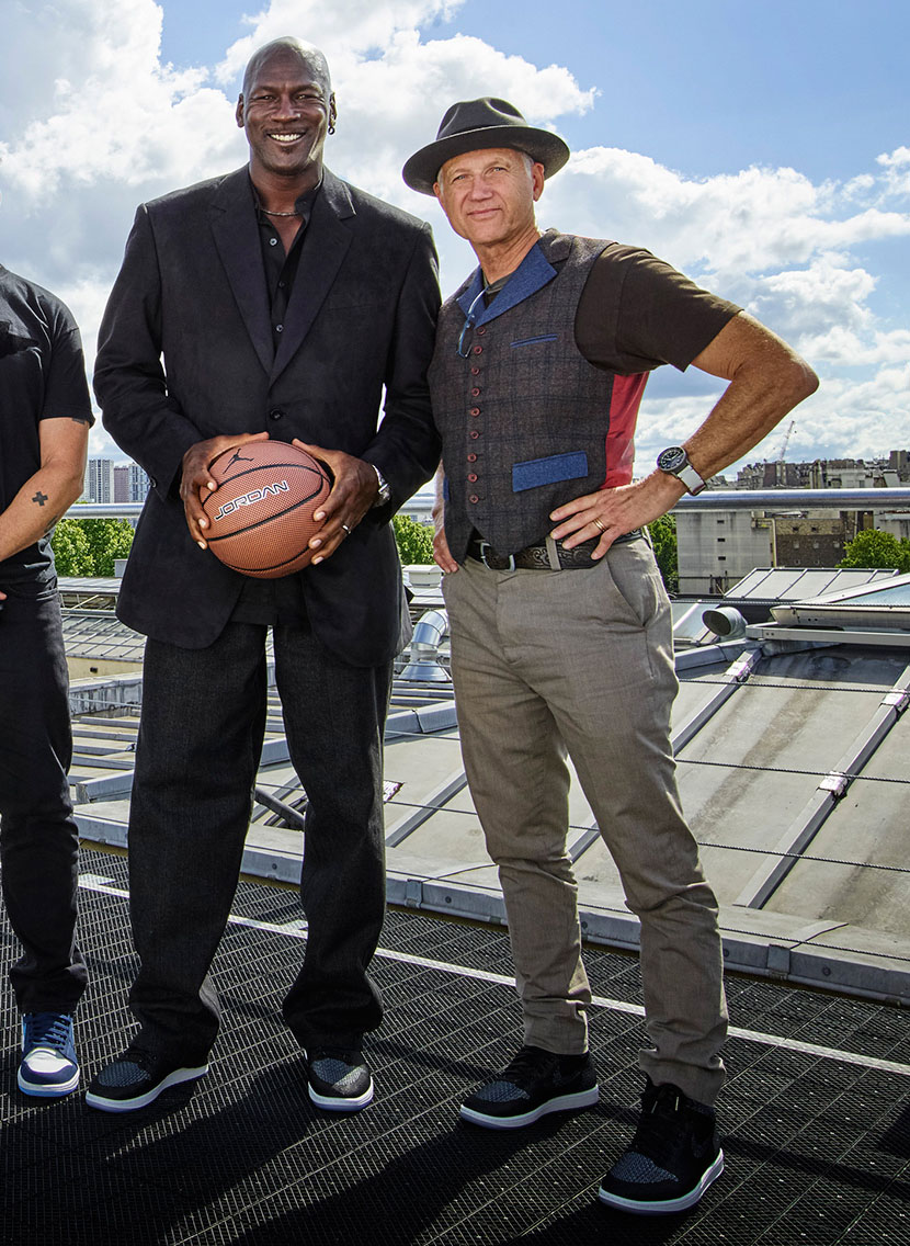 michael jordan and tinker hatfield