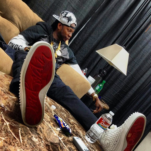 2 Chainz wearing Christian Louboutin Sneakers