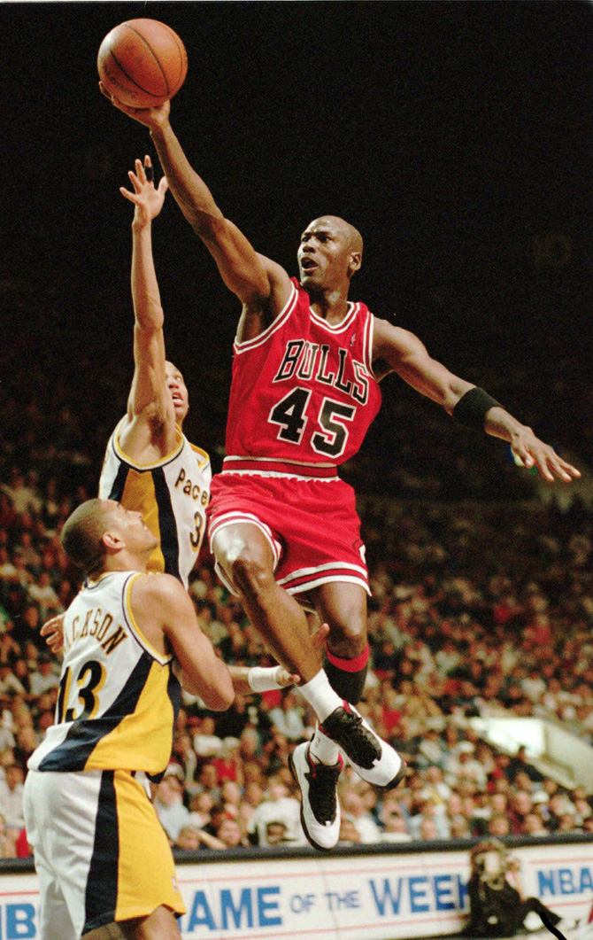 Michael Jordan Returns Against the 