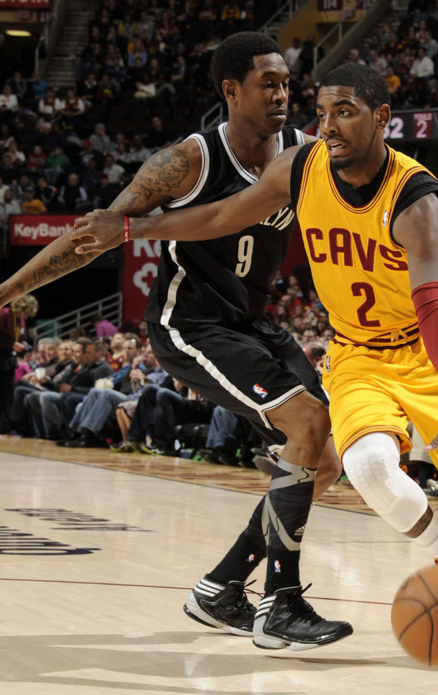 MarShon Brooks wearing adidas adizero Crazy Light 2