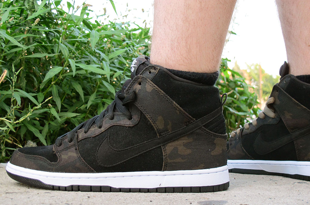 sb dunk high pro camo