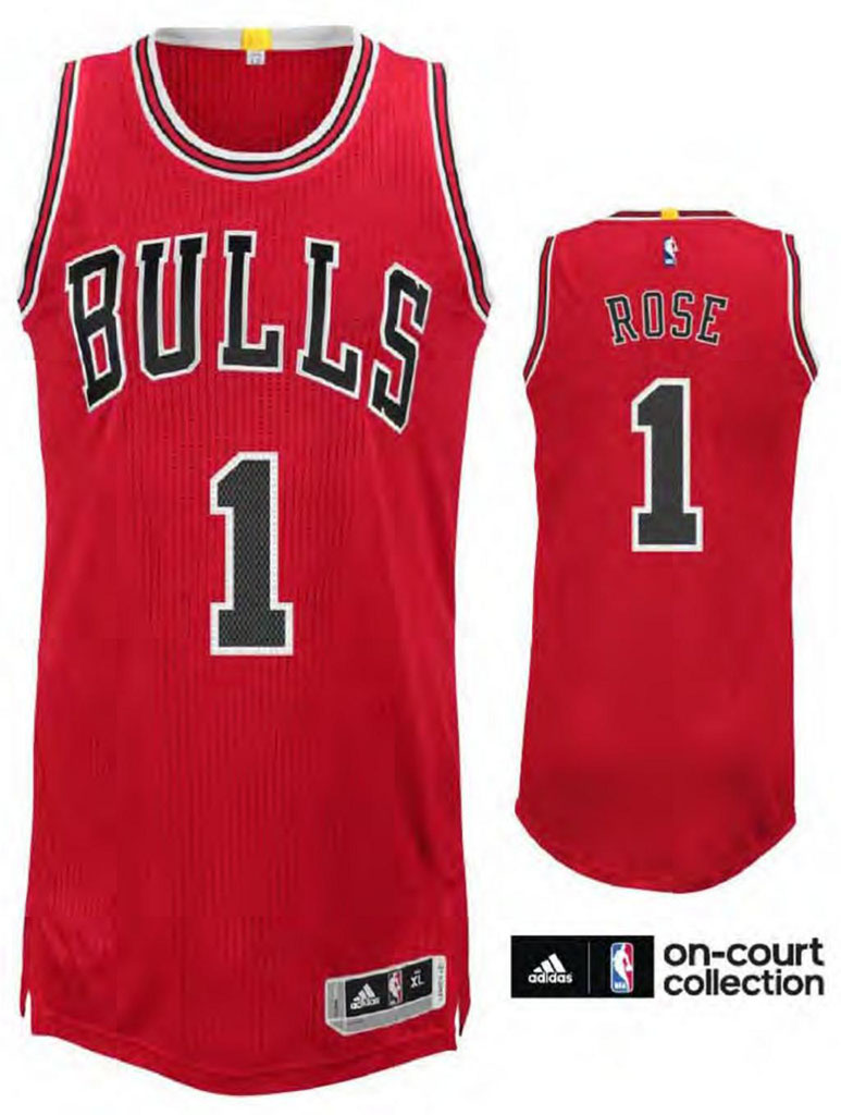 Chicago Bulls Derrick Rose 2014-2015 Jersey