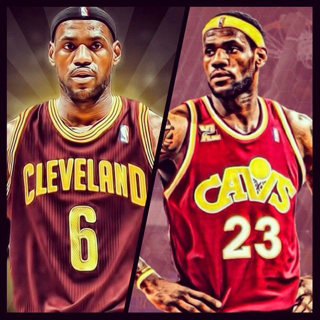 LeBron James: Number 6 or 23?