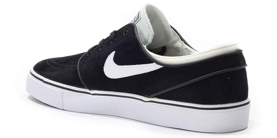 nike sb stefan janoski black and white