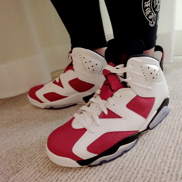 Find Out When You Can Get the 'Carmine' Air Jordan 6 On-Foot | Sole