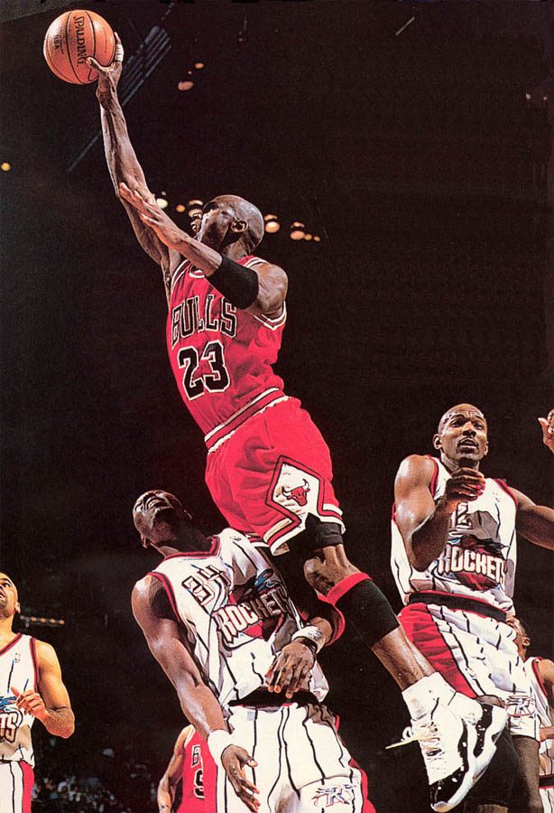 Michael Jordan Wearing the \