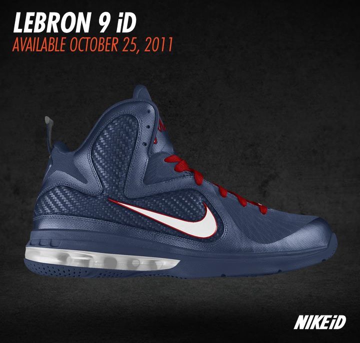 Nike LeBron 9 NIKEiD Mock-Ups