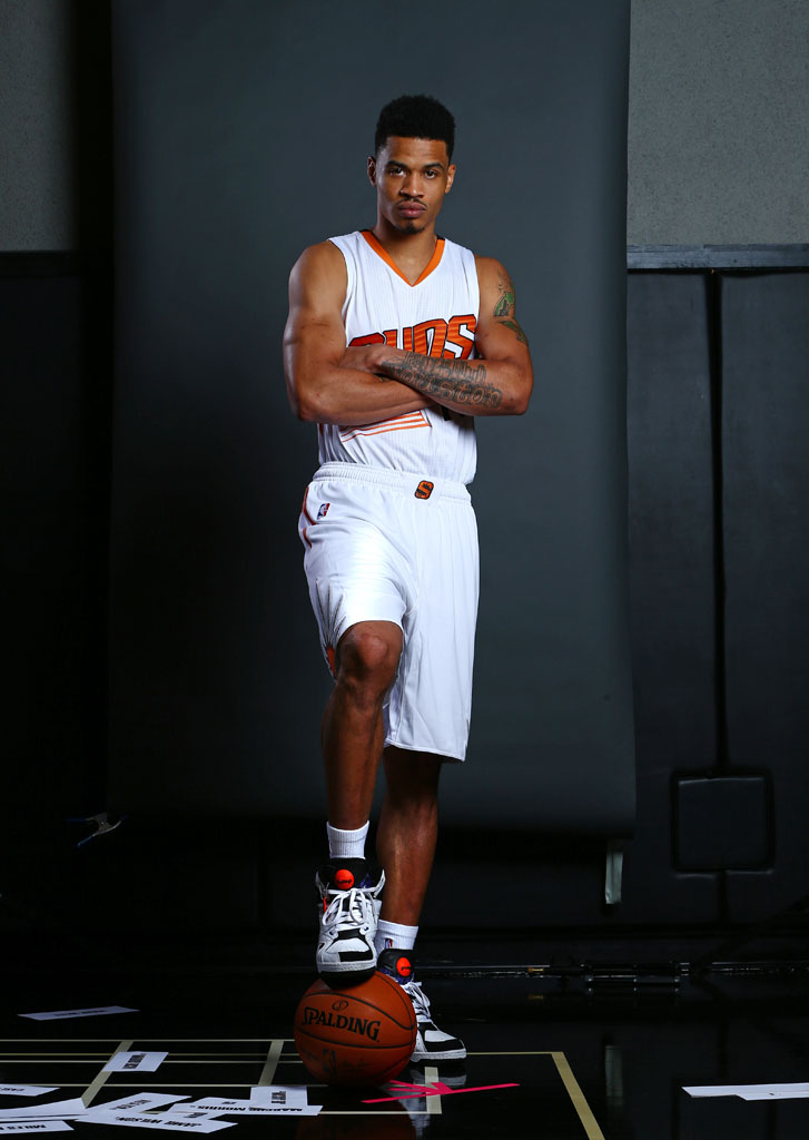 Gerald Green wearing Reebok Blacktop Battleground