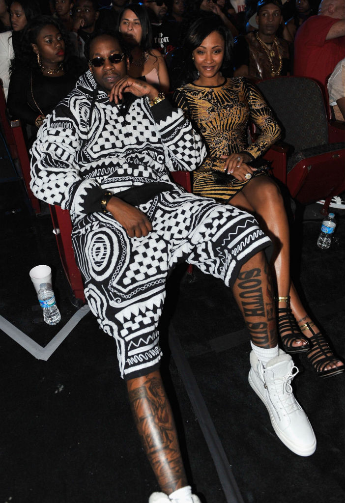 2 Chainz wearing Giuseppe Zanotti Double-Zip Sneakers