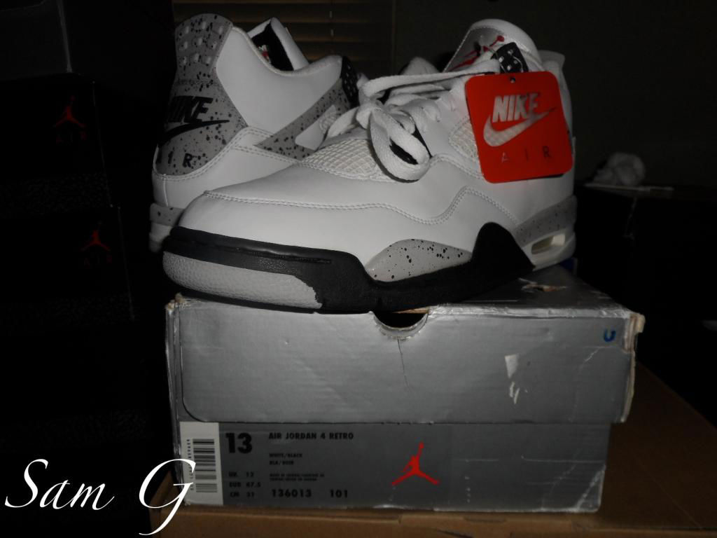 Spotlight // Pickups of the Week 8.18.13 - Air Jordan IV 4 Retro '99 Cement by lashoecollector