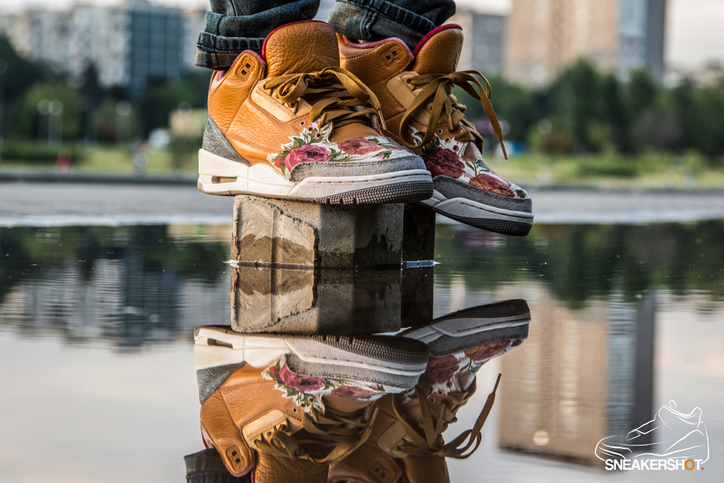 Air Jordan 3 'Floral Yeezy' by Maggi | Complex