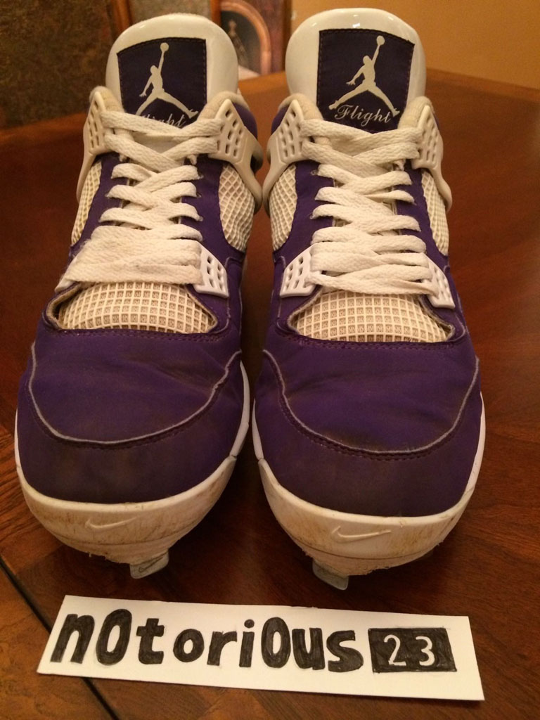 Air Jordan IV 4 Purple Suede Sunset Apollos PE (2)