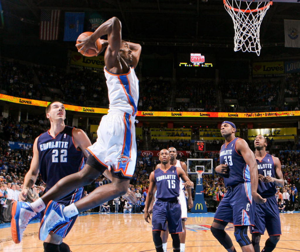 Serge Ibaka wearing adidas adizero Ghost 2 PE