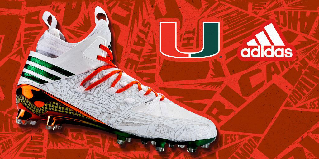 miami hurricanes cleats