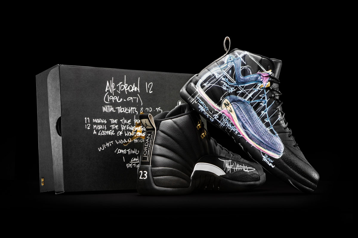 Auction Off Custom Air Jordan 12s 