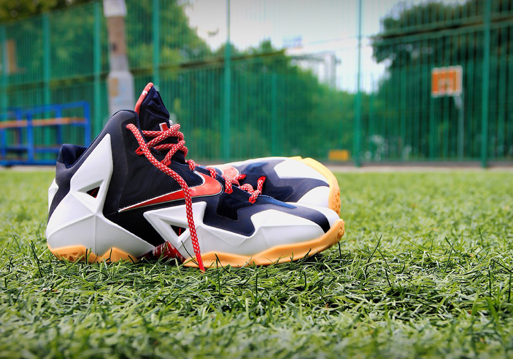 Lebron 11 low independence day sale