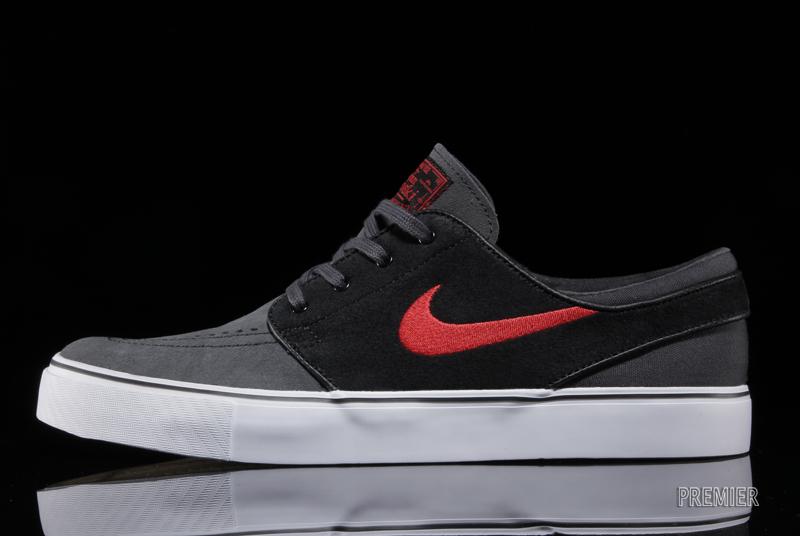 Nike Zoom Janoski - Anthracite/University Red | Sole Collector