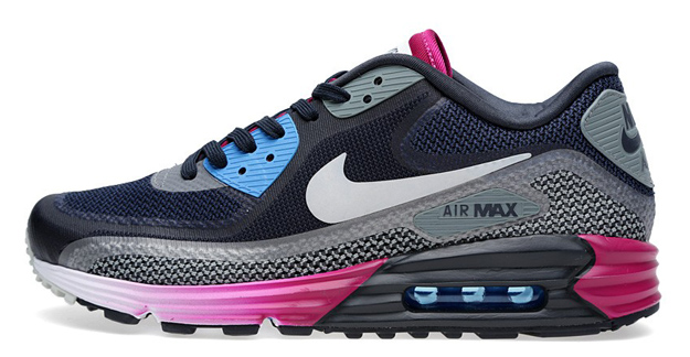 Air max 90 outlet navy blue and pink