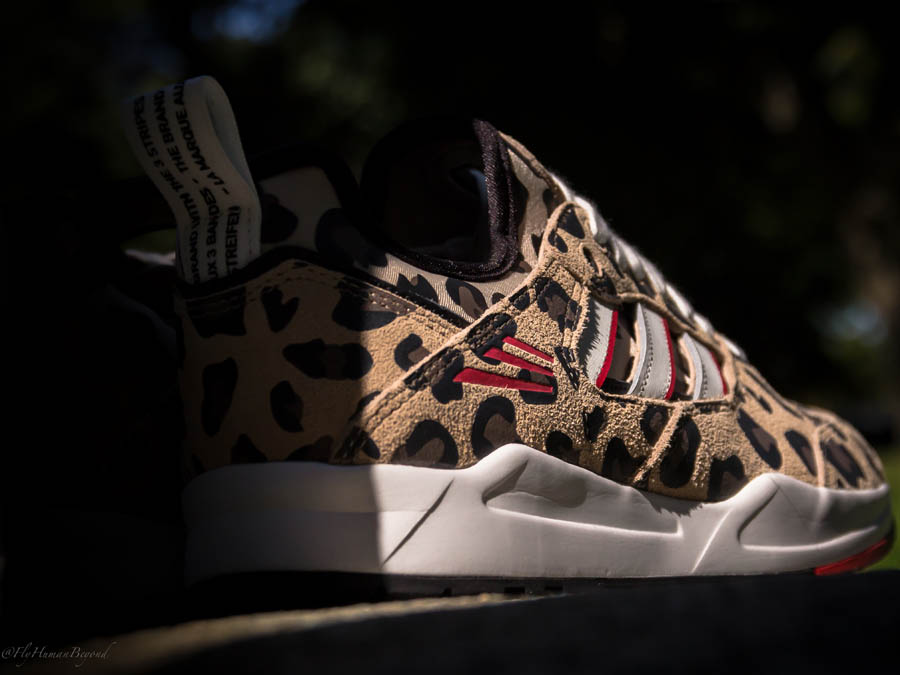 adidas tech 2.0 trainers in leopard print