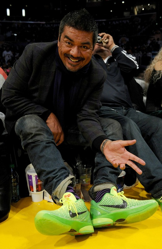 George Lopez wearing the Nike Zoom Kobe VI