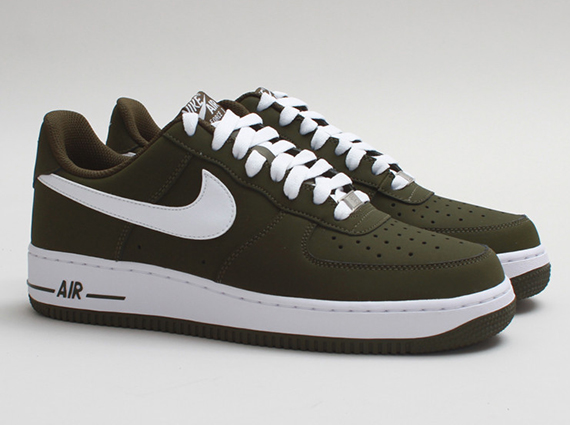 dark green and black air force 1