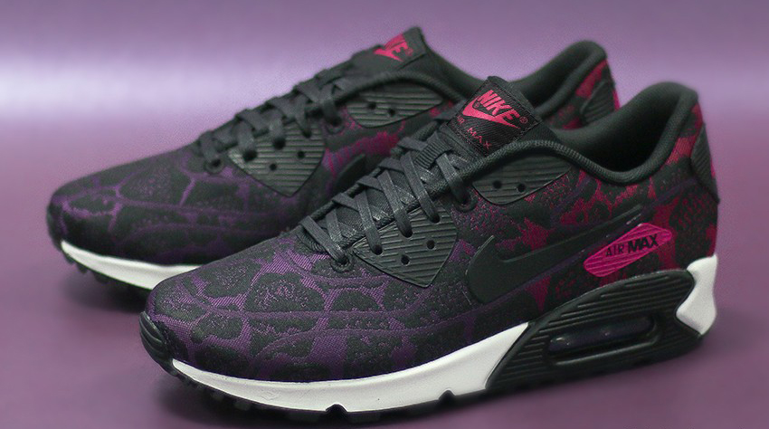 Flowers Bloom on the Nike Air Max 90 